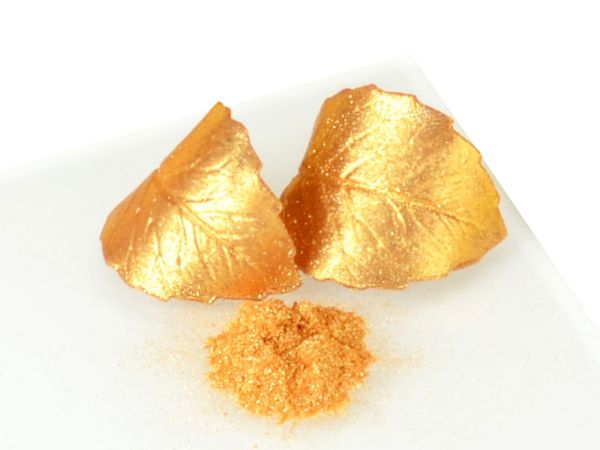 Syötävät värit kulta glitteri, 10 g