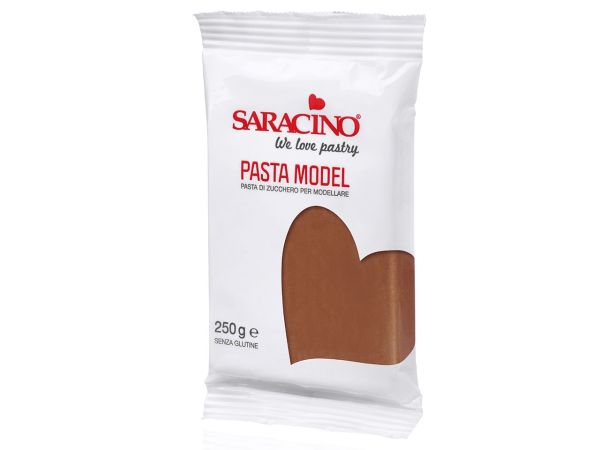 Muovailuvahaa "SARACINO", ruskea, 250 g.