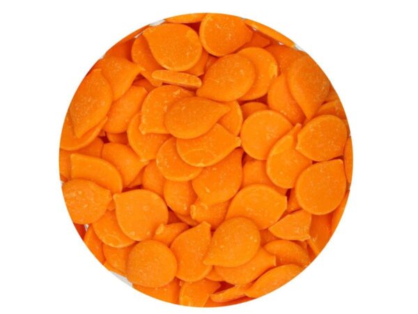 Oranssinvärinen tasoite, 250g.