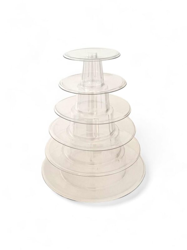 Macaron-teline, 6 tasoa, 1 kpl.