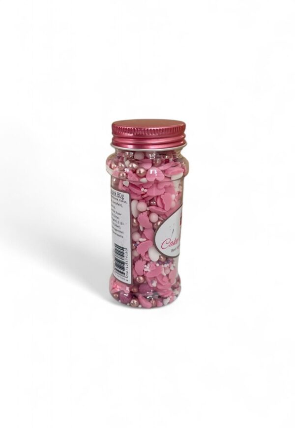 Strösselit "Baby Love pinkki", 80g
