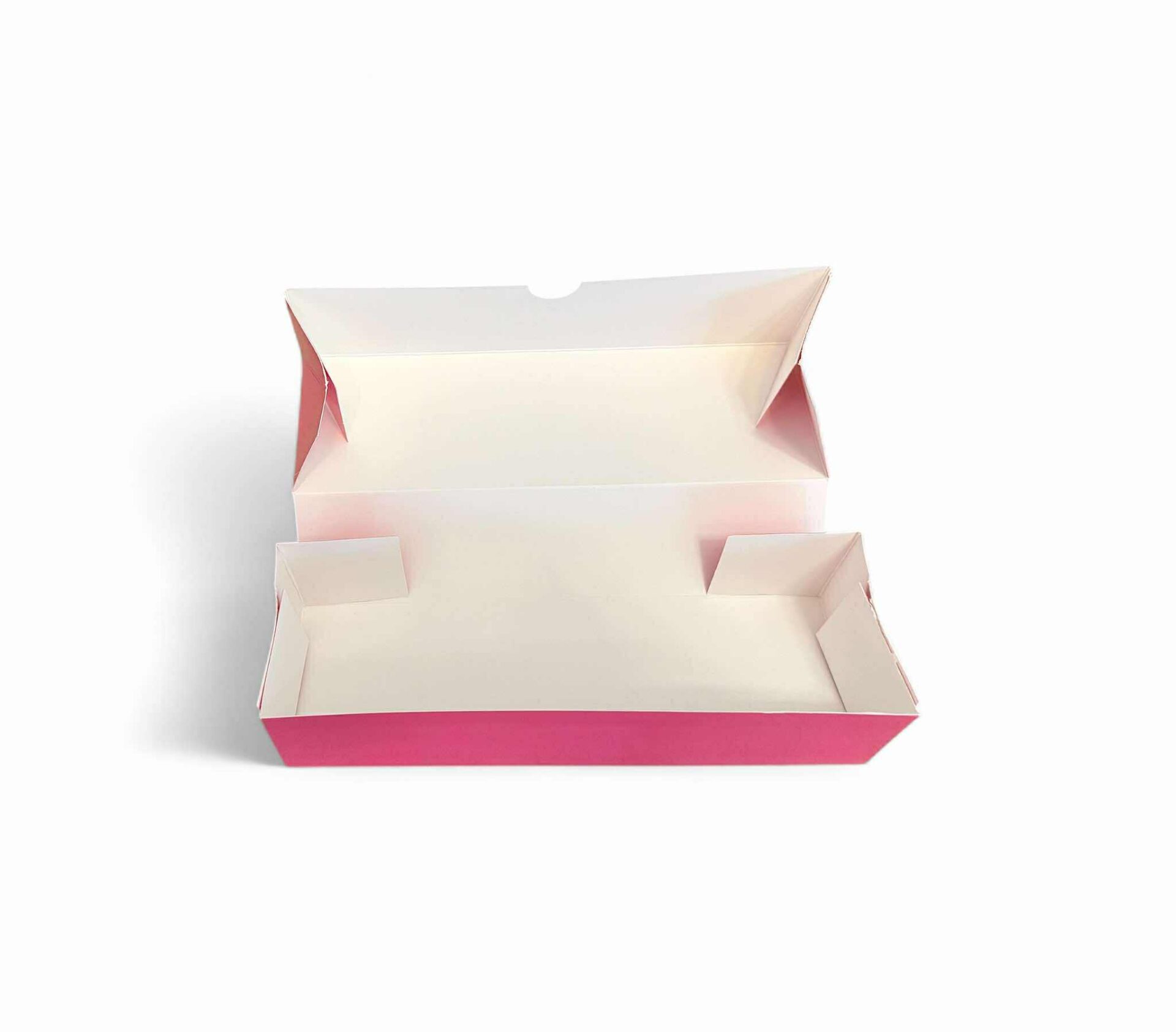 Kiiltävän pinkki macarons-rasia, 1 kpl. - Image 2