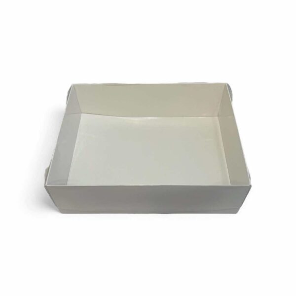 Ikkunallinen jälkiruokarasia, 25 x 20 x 7 cm, 1 kpl.