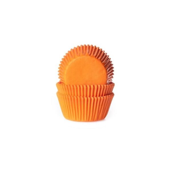 Oranssit kuppikakkukorit, 50 kpl.