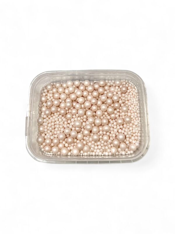 Helmiäisströsseleitä, 3 kokoa, 100 g.